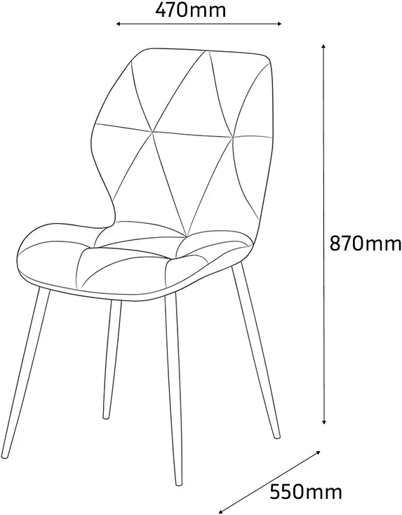 Scaun Fabrik Home Ken (Taupe)