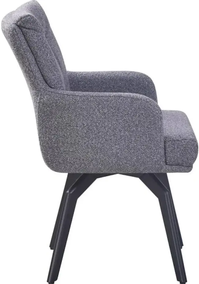 Scaun Fabrik Home Lux Boucle (Anthracite/Black) - 3