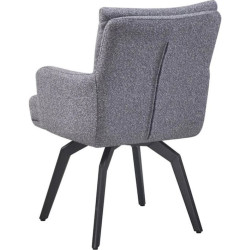 Scaun Fabrik Home Lux Boucle (Anthracite/Black) Thumb