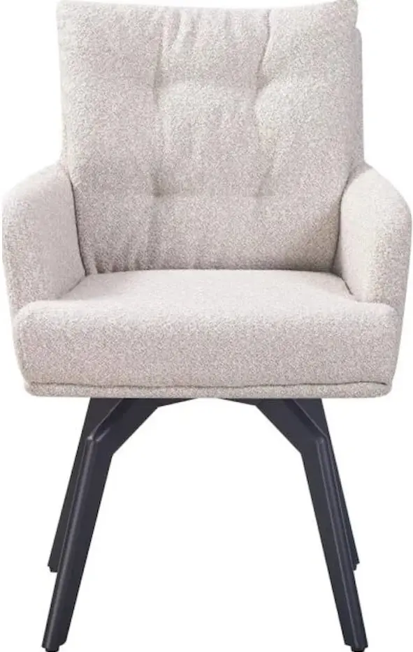 Стул Fabrik Home Lux Букле (Натуральный/Чёрный) - 2