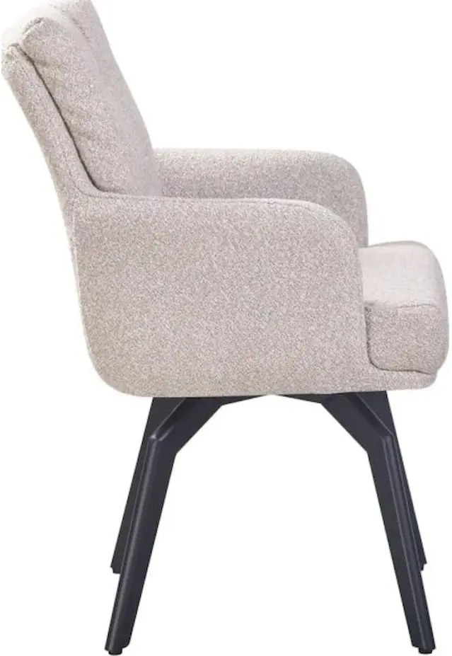 Стул Fabrik Home Lux Букле (Натуральный/Чёрный) - 3