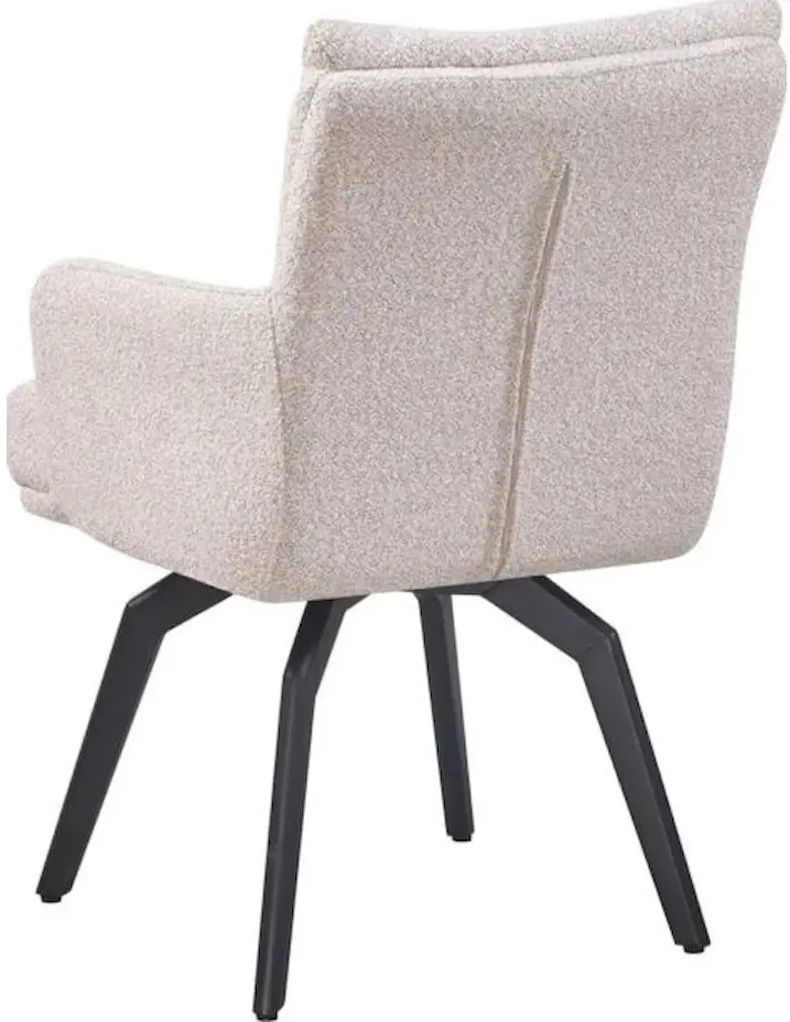 Стул Fabrik Home Lux Букле (Натуральный/Чёрный) - 4
