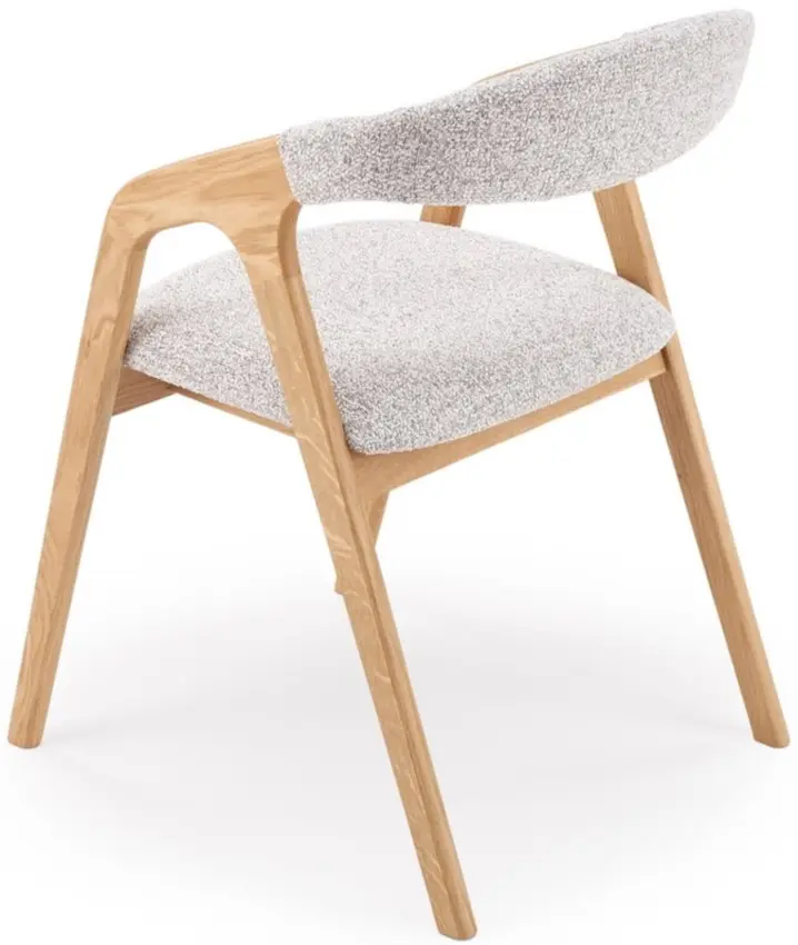 Scaun Halmar Bueno (Light Grey/Natural) - 4