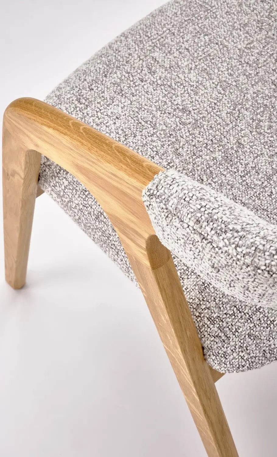Scaun Halmar Bueno (Light Grey/Natural) - 5