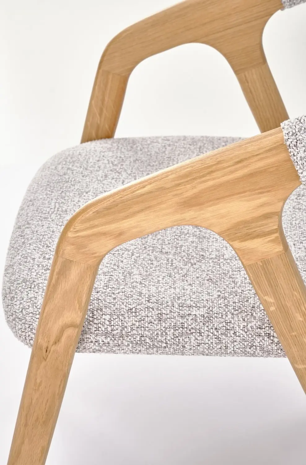 Scaun Halmar Bueno (Light Grey/Natural) - 7