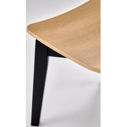 Scaun Halmar Haiti (Black/Natural) Thumb