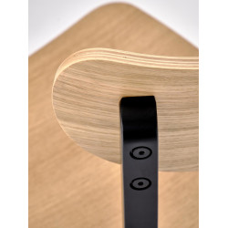 Scaun Halmar Haiti (Black/Natural) Thumb