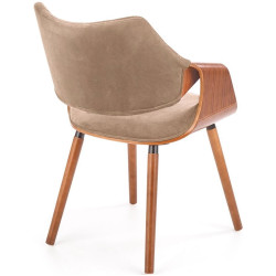 Scaun Halmar K396 (Walnut/Beige) Thumb
