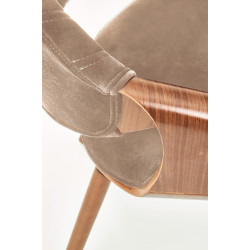 Scaun Halmar K396 (Walnut/Beige) Thumb