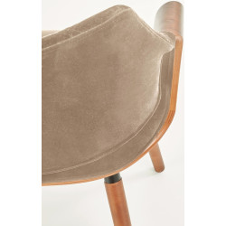 Scaun Halmar K396 (Walnut/Beige) Thumb