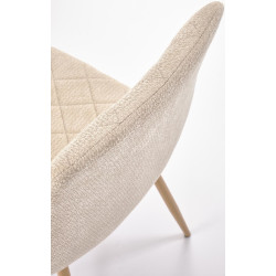 Scaun Halmar K525 WDF (Beige/Natural) Thumb