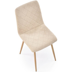 Scaun Halmar K525 WDF (Beige/Natural) Thumb