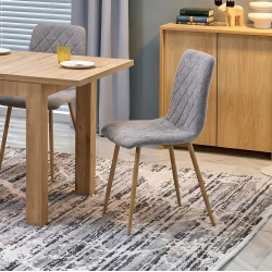 Стул Halmar K525 WDF (Grey/Natural)