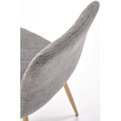 Стул Halmar K525 WDF (Grey/Natural) Thumb