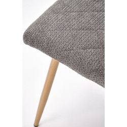 Стул Halmar K525 WDF (Grey/Natural) Thumb