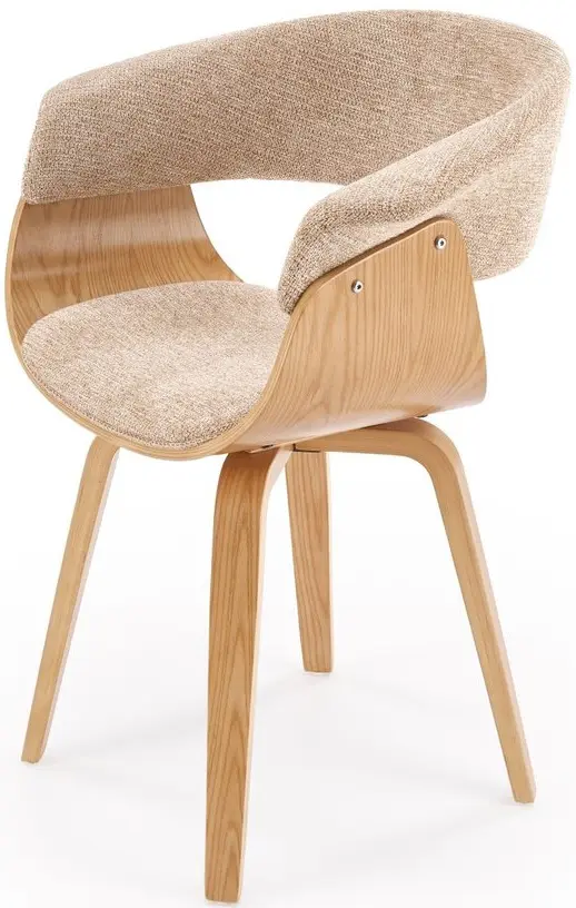 Стул Halmar K545 (Beige/Natural) - 11