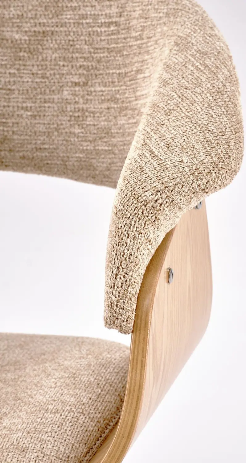Стул Halmar K545 (Beige/Natural) - 6
