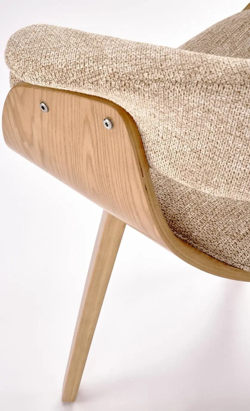Стул Halmar K545 (Beige/Natural) - 7