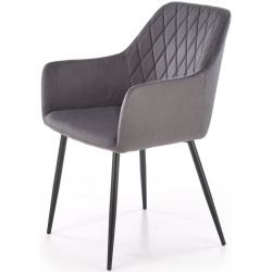 Стул Halmar K558 (Grey/Black) Thumb