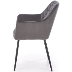 Стул Halmar K558 (Grey/Black) Thumb