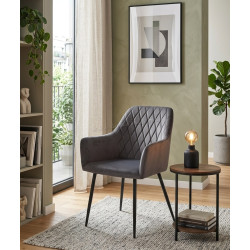 Стул Halmar K558 (Grey/Black)