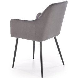 Стул Halmar K558 (Grey/Black) Thumb