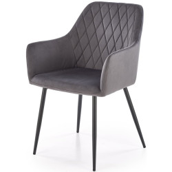 Стул Halmar K558 (Grey/Black) Thumb
