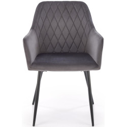 Стул Halmar K558 (Grey/Black) Thumb