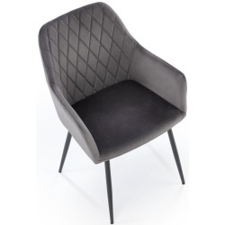 Стул Halmar K558 (Grey/Black) Thumb