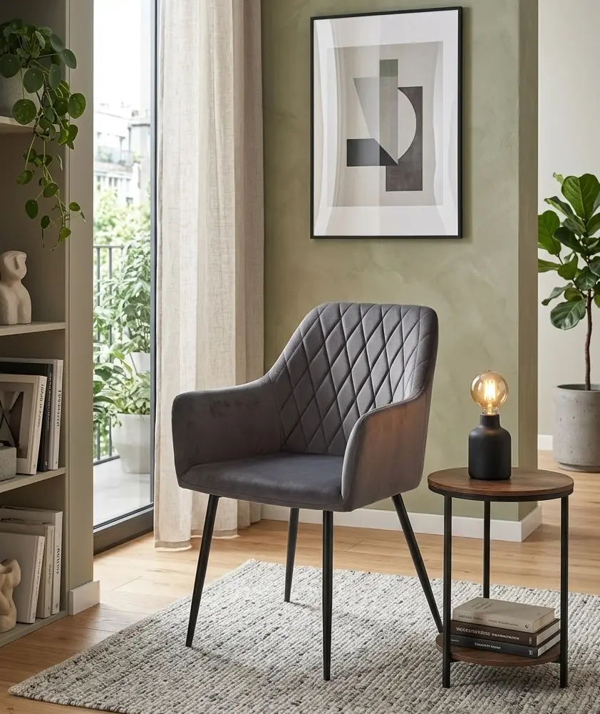 Стул Halmar K558 (Grey/Black)