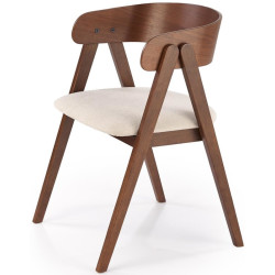 Scaun Halmar K562 (Walnut/Light Beige) Thumb