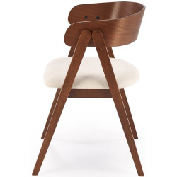 Scaun Halmar K562 (Walnut/Light Beige) Thumb