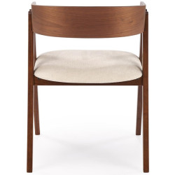Scaun Halmar K562 (Walnut/Light Beige) Thumb
