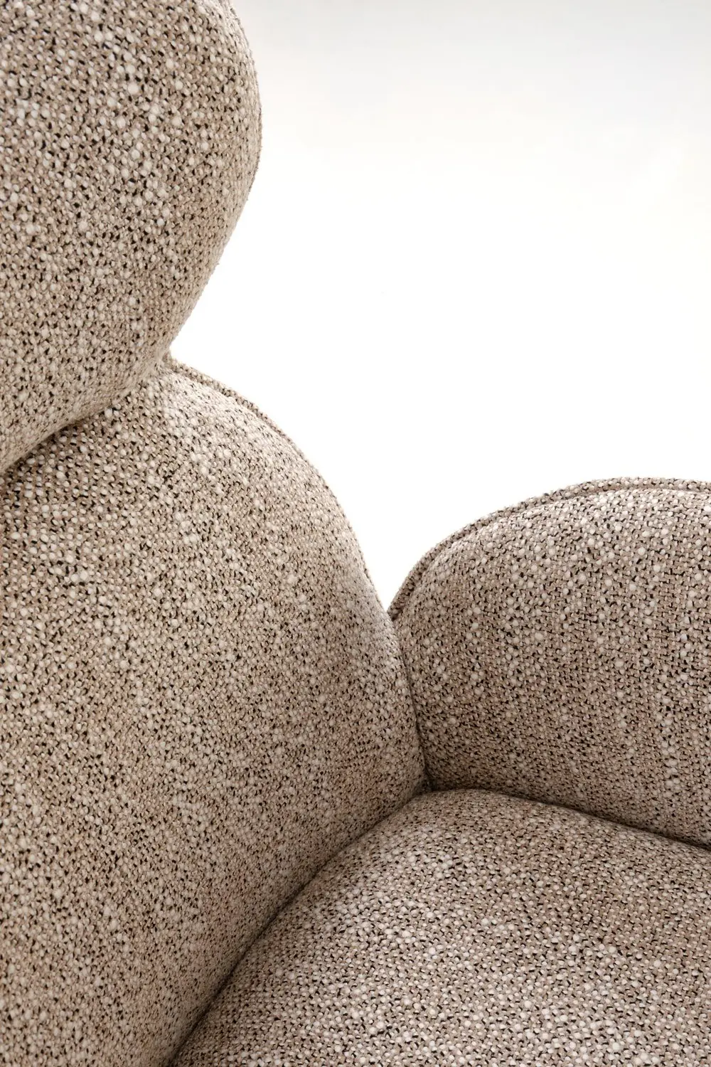 Scaun Halmar K585 (Dark Beige/Light Walnut) - 4