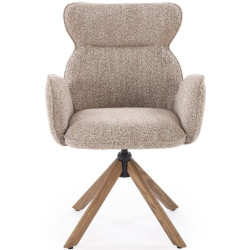 Scaun Halmar K585 (Dark Beige/Light Walnut) Thumb
