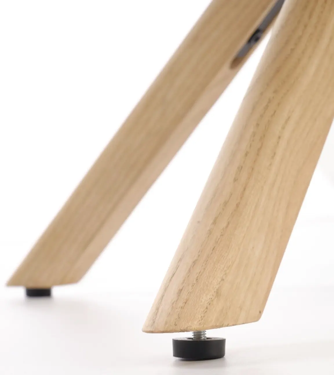 Scaun Halmar K585 (Dark Beige/Natural Oak) - 5