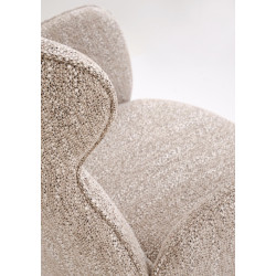 Scaun Halmar K585 (Dark Beige/Natural Oak) Thumb