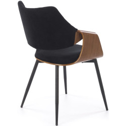 Scaun Halmar K586 (Walnut/Black) Thumb