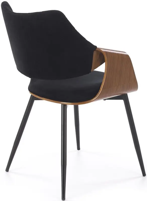 Scaun Halmar K586 (Walnut/Black) - 5