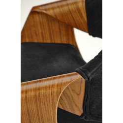 Scaun Halmar K586 (Walnut/Black) Thumb