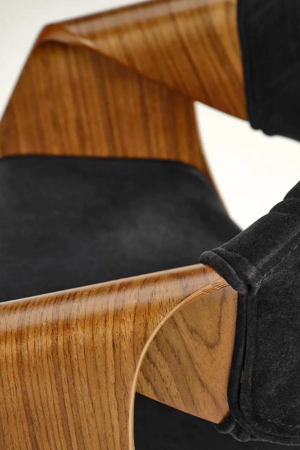 Scaun Halmar K586 (Walnut/Black) - 7