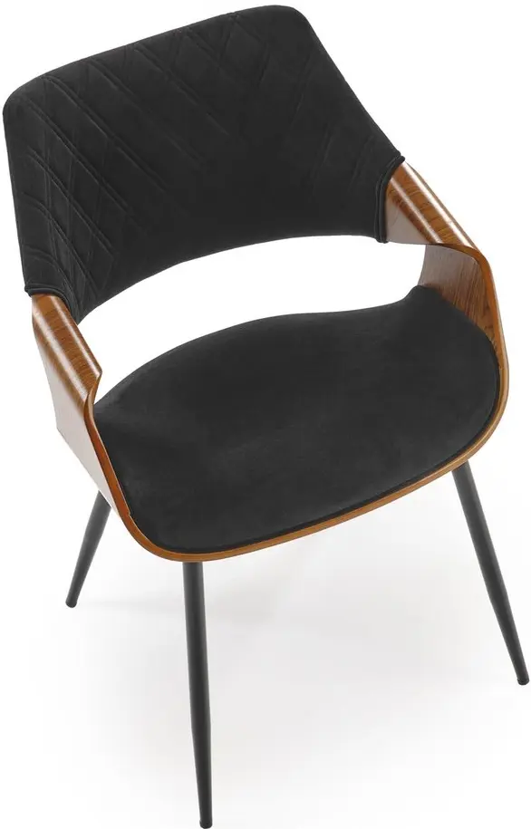 Scaun Halmar K586 (Walnut/Black) - 8