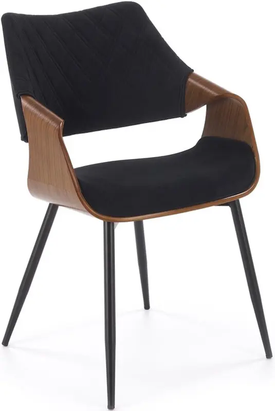 Scaun Halmar K586 (Walnut/Black) - 9