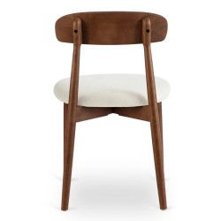 Стул Mebel Elite Alvin (Walnut/Beige) Thumb