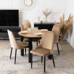 Стул Mebel Elite Bari (Beige) Thumb