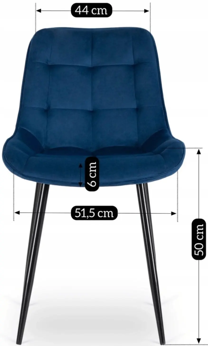 Стул Mebel Elite Chris (Blue) - 6