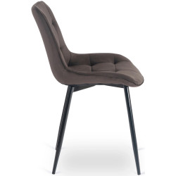 Стул Mebel Elite Chris (Brown/Black) Thumb
