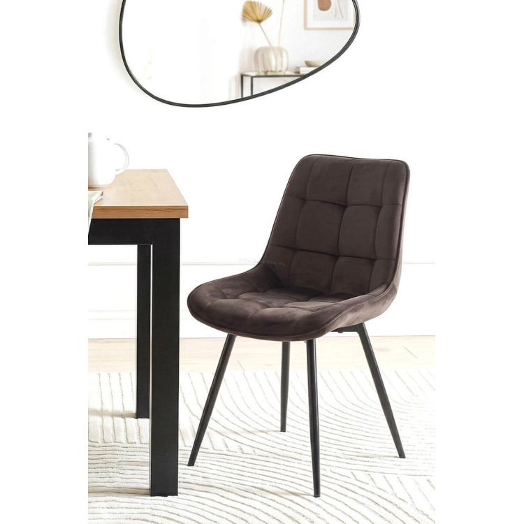 Стул Mebel Elite Chris (Brown/Black)