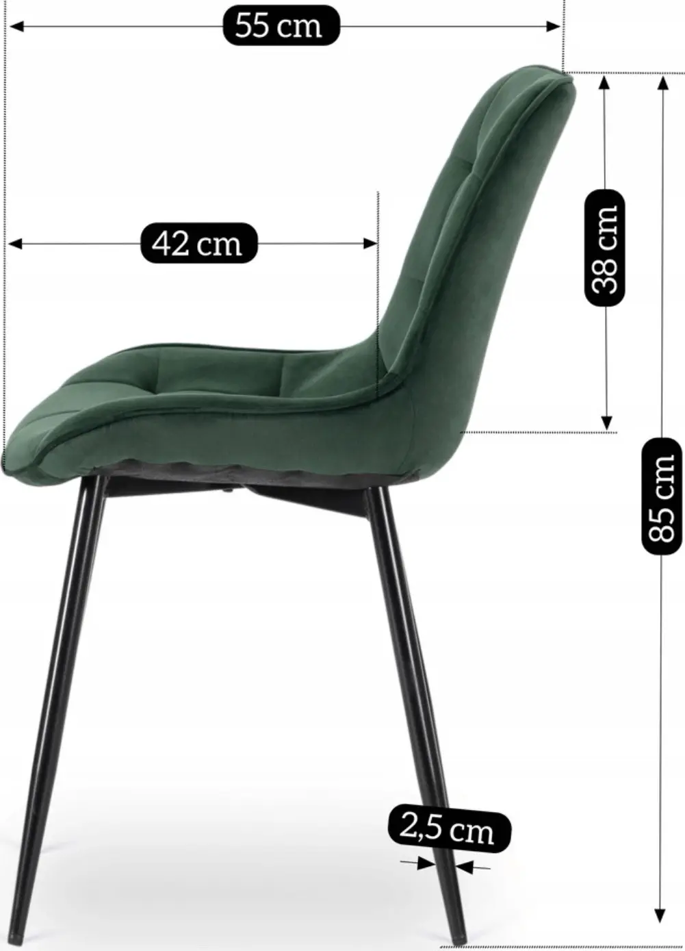 Scaun Mebel Elite Chris (Green) - 6
