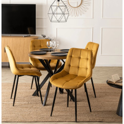 Scaun Mebel Elite Chris (Mustard) Thumb